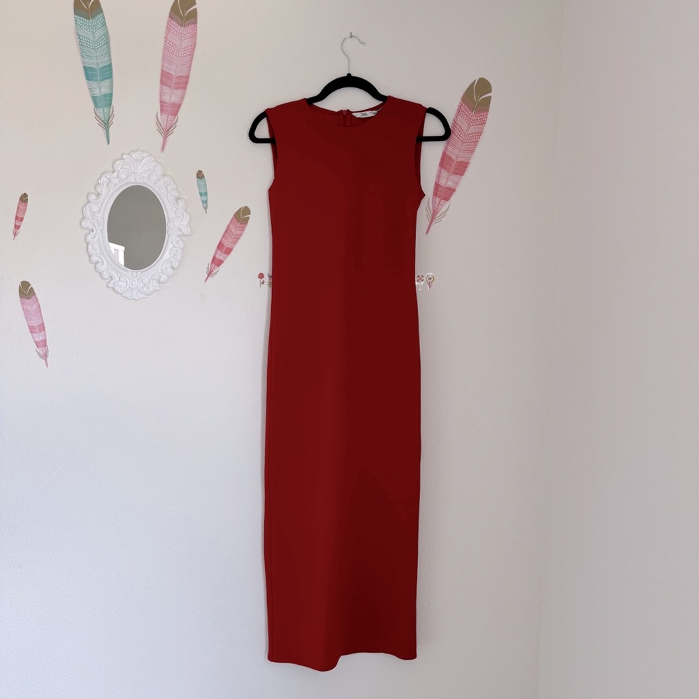 ZARA RED DRESS